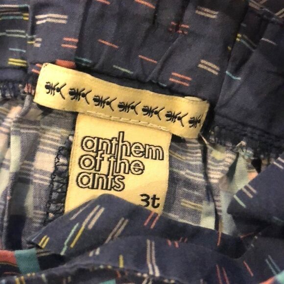 Anthem of the Ants Blue Colored Blocks Sundress - Picture 5 of 6